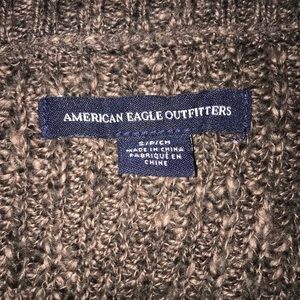 AEO cold shoulder knit sweater!